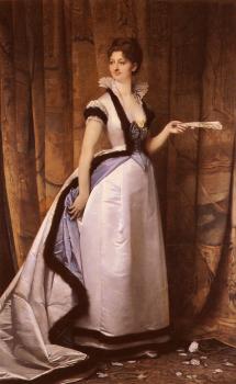 Jules Joseph Lefebvre : Portrait Of A Women